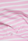 Rabe Striped Cropped Sleeve Top, Pink