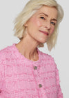 Rabe Boucle Buttoned Jacket, Pink