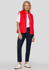 Rabe Lightweight Zipped Gilet, Red