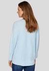 Rabe Seam Detail Sweater, Light Blue