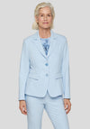 Rabe Single Breasted Blazer, Light Blue