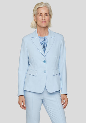 Rabe Single Breasted Blazer, Light Blue