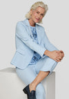 Rabe Single Breasted Blazer, Light Blue