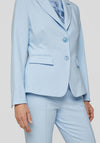 Rabe Single Breasted Blazer, Light Blue