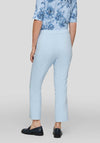 Rabe Elasticated Straight Leg Trousers, Light Blue