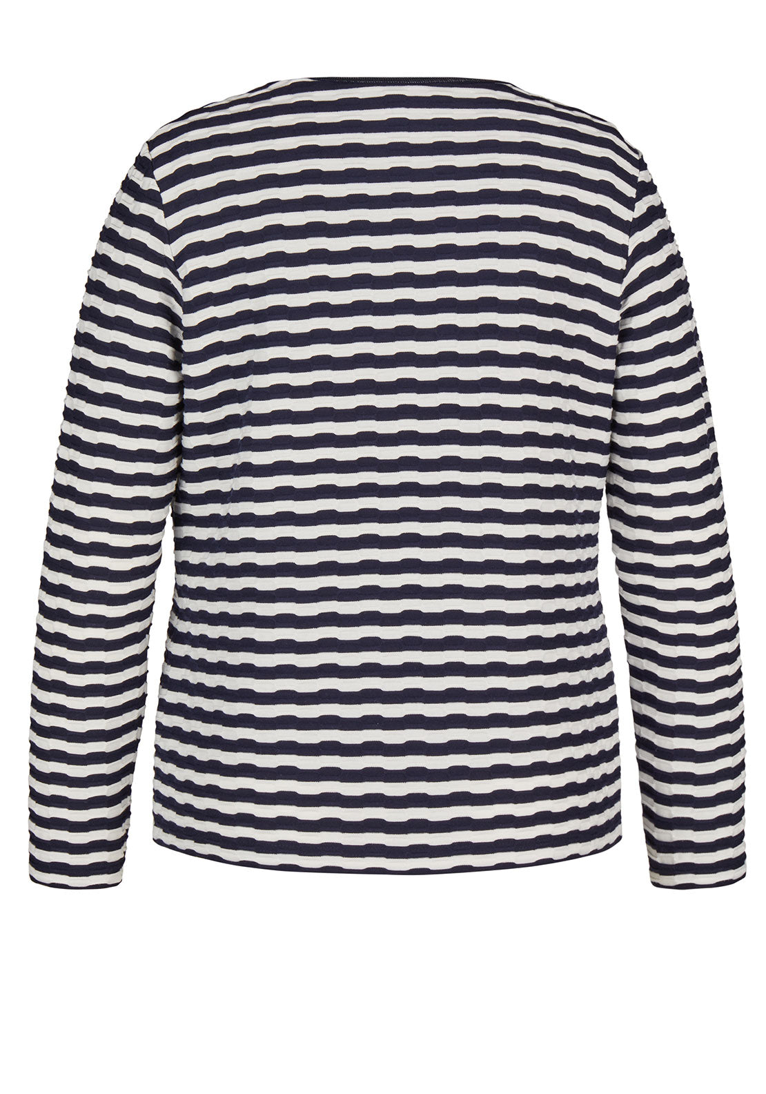 Rabe T Shirt and Jacket Twinset, Navy and White