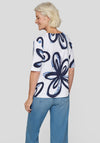 Rabe Floral Print T Shirt, White