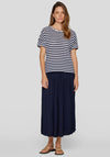 Rabe Striped Embellished Sweater, Navy and White