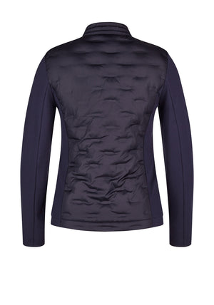 Rabe Light Puffer Detail Jacket, Navy