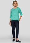 Rabe Soft Knit Cardigan, Turquoise