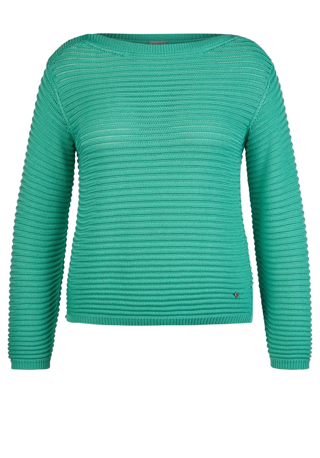 Rabe Knit Long Sleeve Jumper, Turquoise