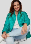 Rabe Quilted Short Jacket, Green