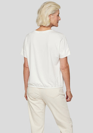 Rabe Palm Tree Embellished T Shirt, White