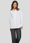 Rabe Embellished Sleeve Shirt, White