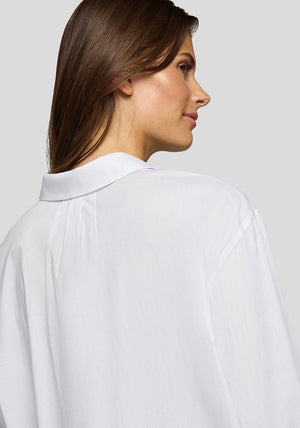 Rabe Embellished Sleeve Shirt, White