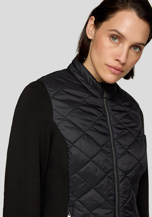 Rabe Contrast Material Jacket, Black