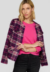 Rabe Three Quarter Length Sleeve Top, Pink