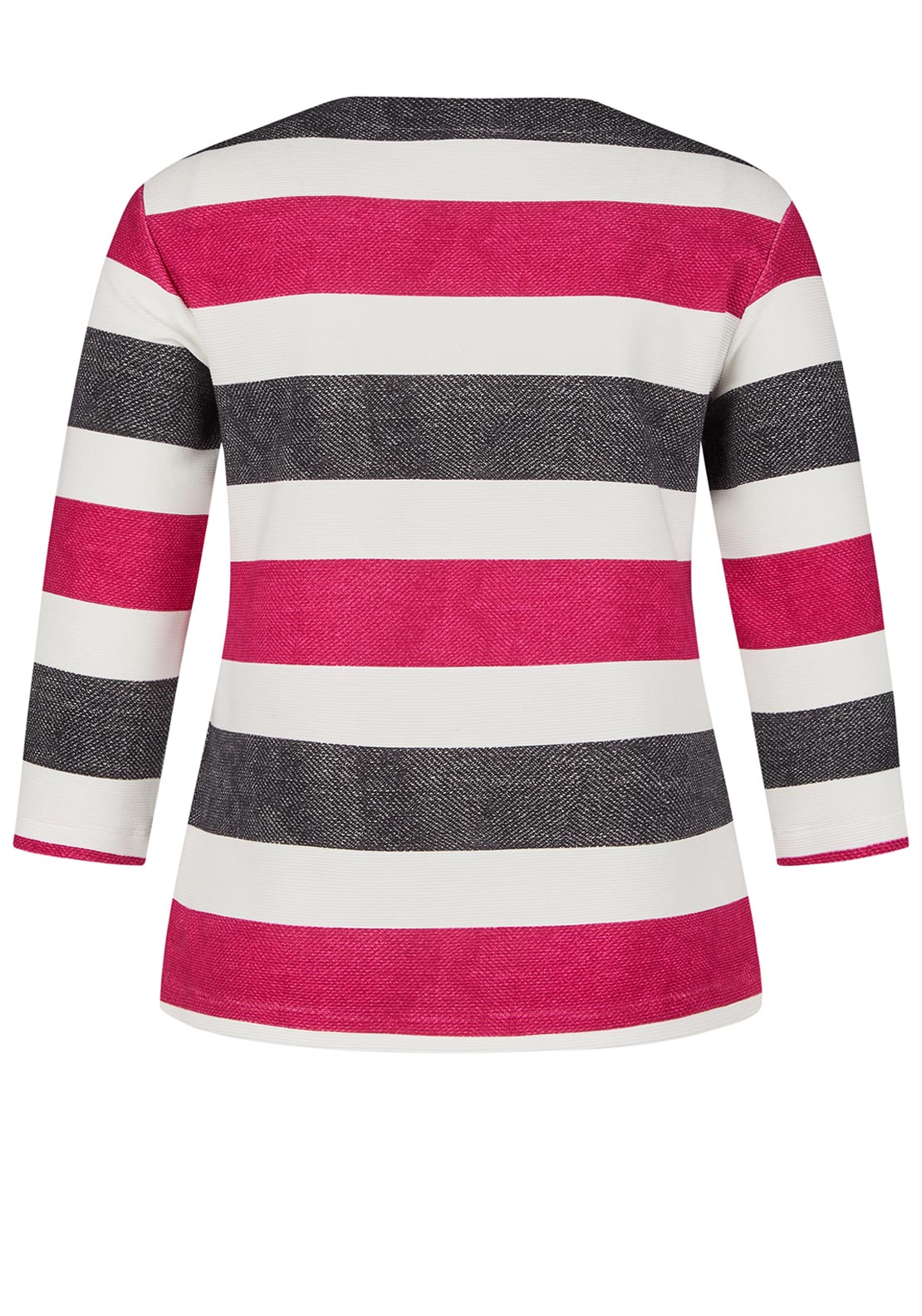 Rabe Embellished Striped Top, Multi Coloured