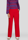 Rabe Straight Leg Trousers, Red