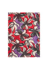Rabe Floral Print Scarf, Red Multi