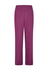 Rabe Elasticated Straight Leg Trousers, Purple