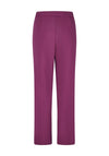 Rabe Elasticated Straight Leg Trousers, Purple