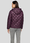 Rabe Quilted Puffer Jacket, Purple
