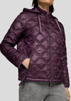Rabe Quilted Puffer Jacket, Purple