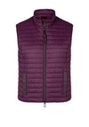 Rabe Lightly Padded Gilet, Purple