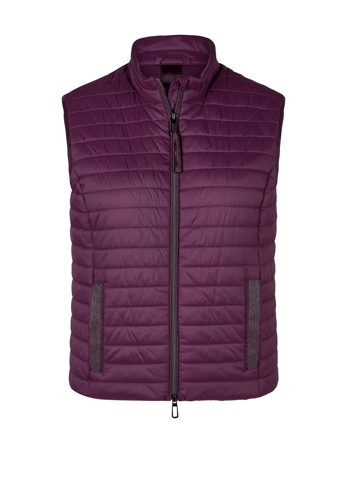 Rabe Lightly Padded Gilet, Purple