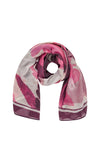 Rabe Abstract Print Scarf, Pink Multi