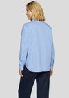 Rabe Striped Buttoned Shirt, Blue