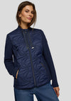 Rabe Zip Front Jacket, Navy