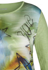 Rabe Graffiti Star Print Top, Green