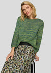 Rabe Space Dye Jumper, Green