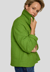Rabe Textured Shirt Jacket, Green