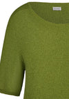 Rabe Round Neck Sweater, Green Multi