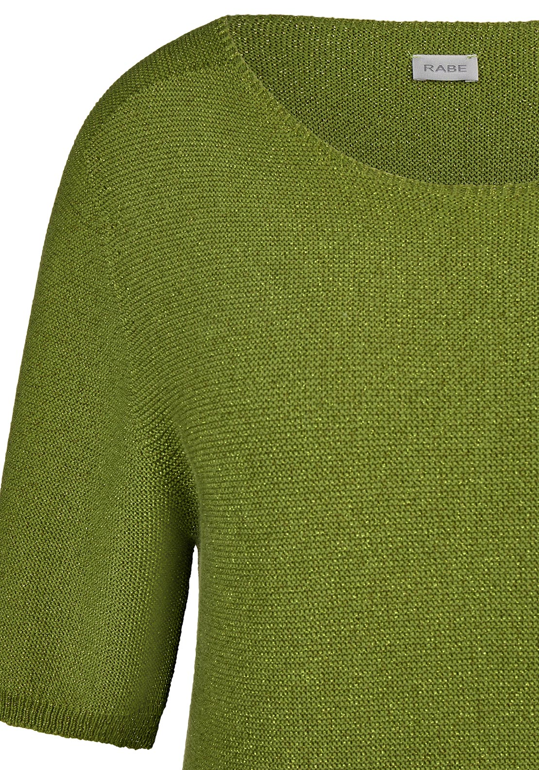 Rabe Round Neck Sweater, Green Multi