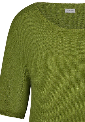 Rabe Round Neck Sweater, Green Multi