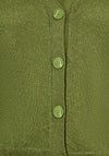Rabe Short Sleeve Button Cardigan, Green