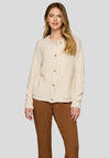 Rabe Knit Buttoned Cardigan, Cream