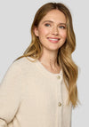 Rabe Knit Buttoned Cardigan, Cream