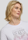 Rabe Heart Graphic T-Shirt, White