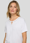 Rabe Chain Trim T-Shirt, White