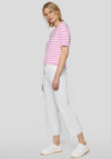 Rabe Striped Cotton T-Shirt, Pink