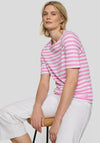 Rabe Striped Cotton T-Shirt, Pink