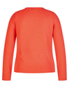 Rabe Knit Round Neck Jumper, Coral Red