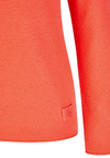 Rabe Knit Round Neck Jumper, Coral Red
