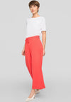 Rabe Wide Leg Culotte Trousers, Red