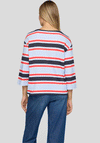Rabe Striped Good Vibes Club Top, Blue